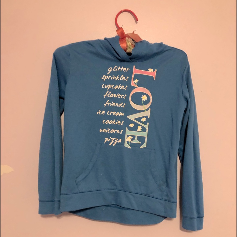 Blue LOVE Hoodie